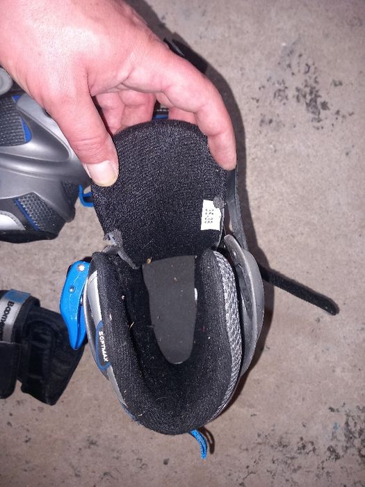 Patins em linha e acessório