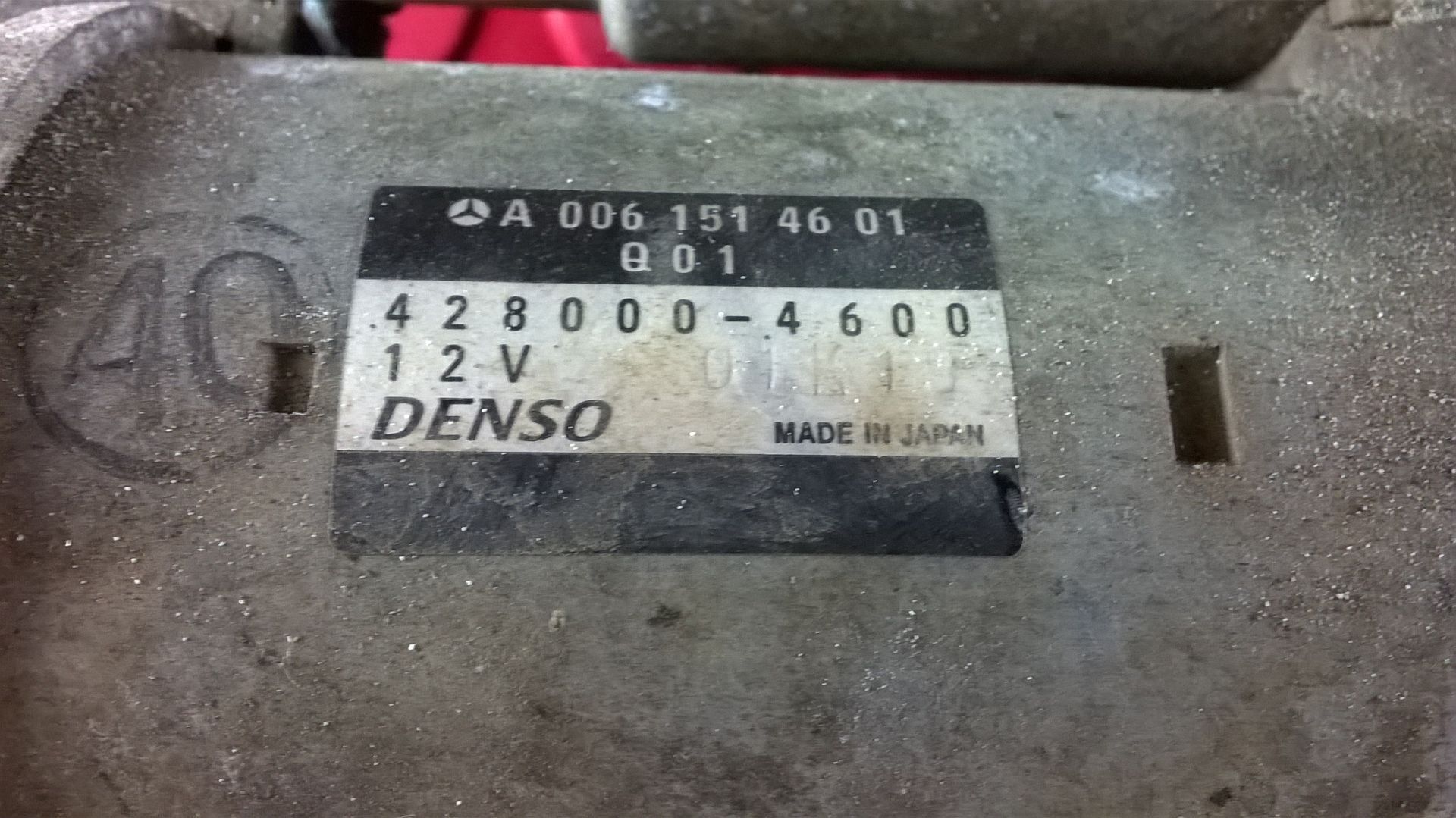 Motor Arranque [Mercedes C220 W204]