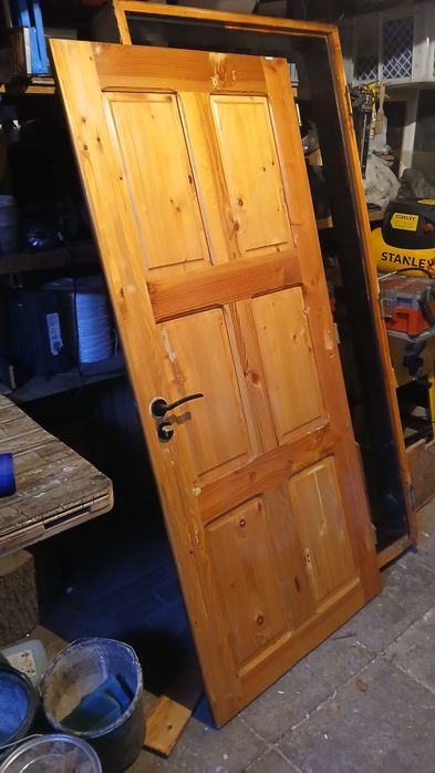 Drzwi drewniane 90x200