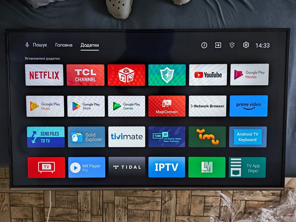 4К Телевізор TCL 55ep644 Android TV