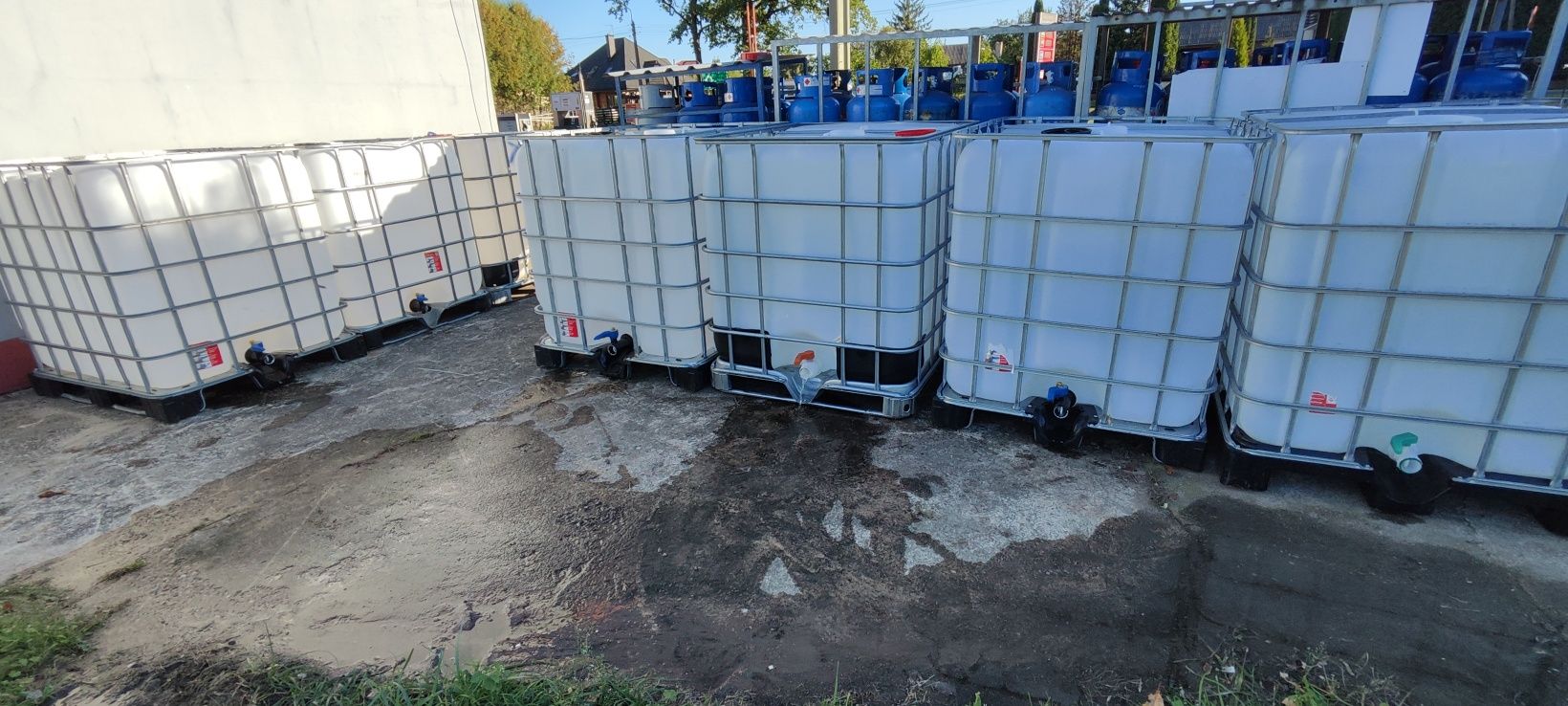 Zbiornik na wodę beczki 1000L 220L IBC czyste paliwo melasa RSM Dowóz!
