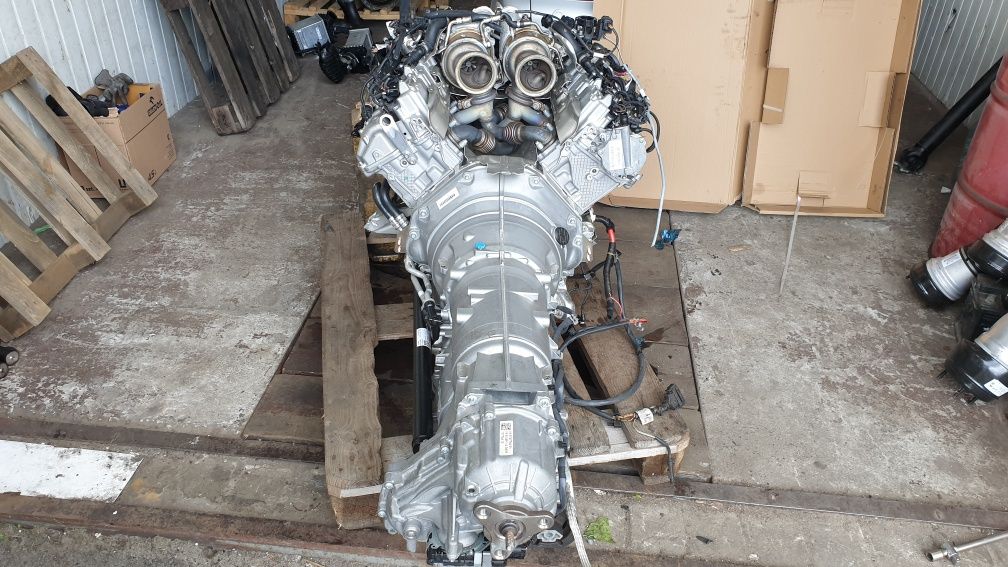 S63 Блок коленвал турбина акпп коробка раздатка форсунки bmw m5 F90 f1