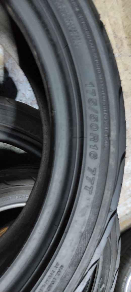 Pneus 175/50/16 yokohama semi novos