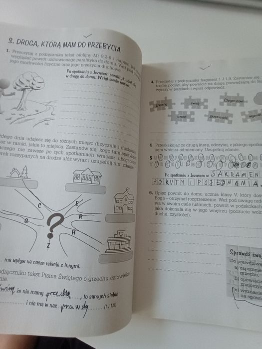 Zeszyt ćwiczeń do religii klasa 5