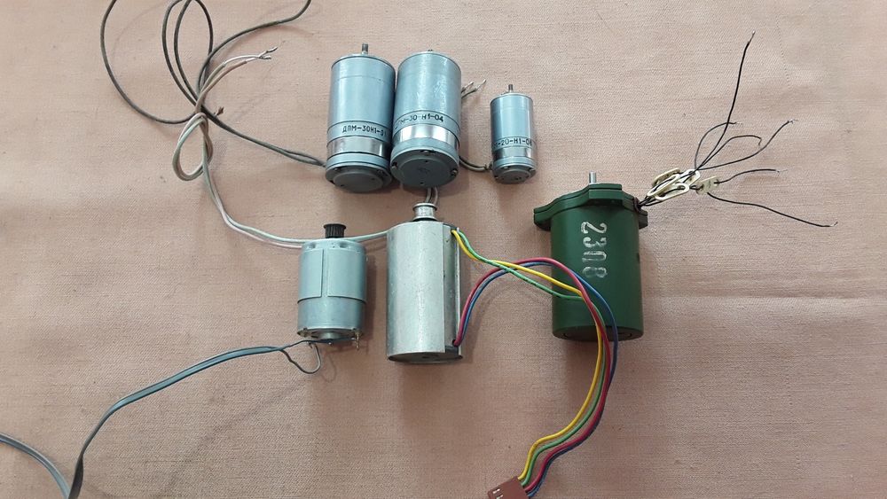 Электродвигатели ДПМ и другие.