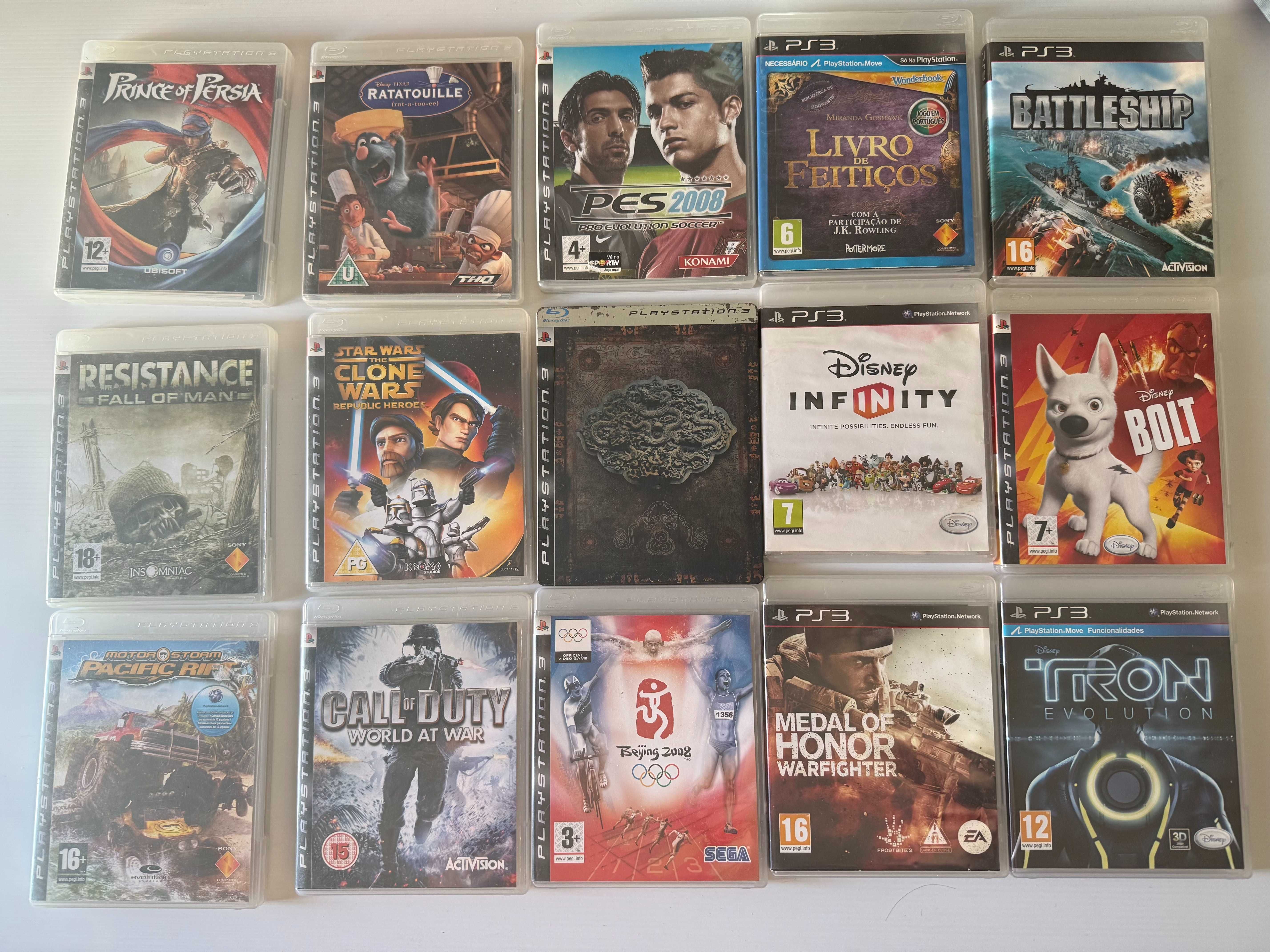 Jogos Playstation 3 e 4