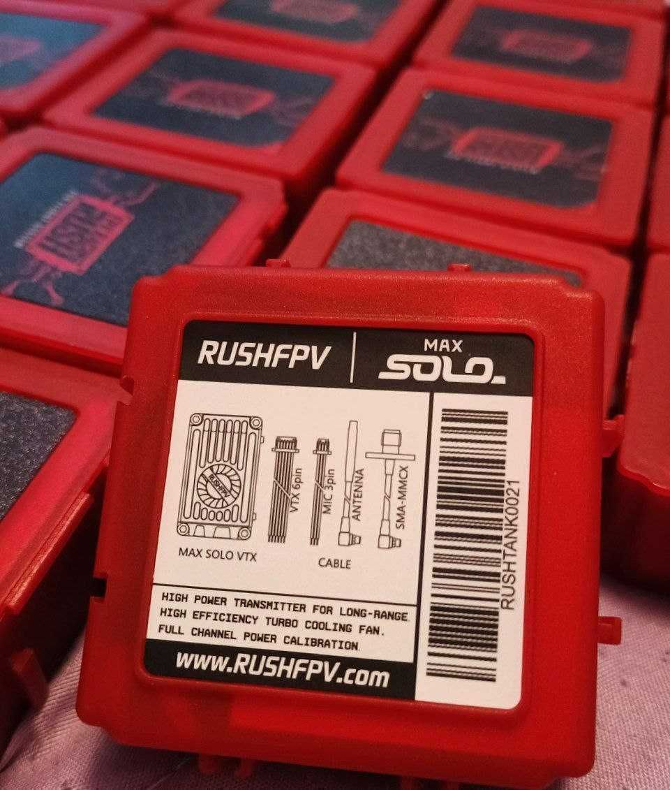 VTX Rush Max Solo 2.5W 5.8Ghz