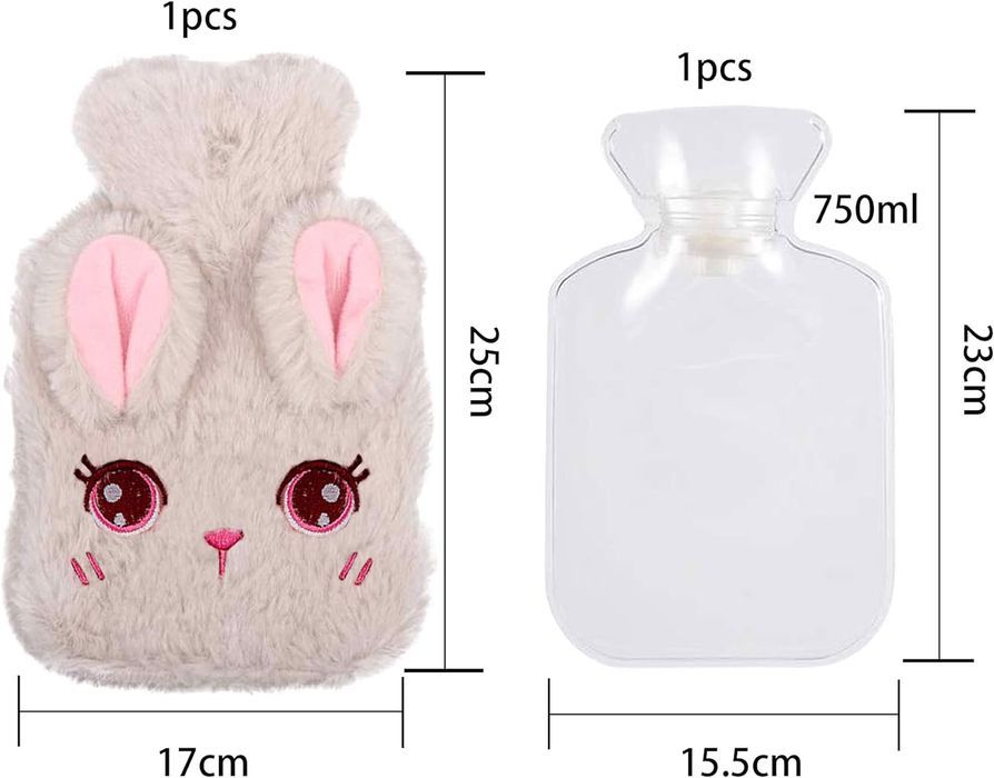 termofor pluszowy króliczek 25cm