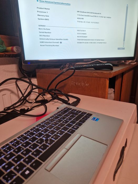 Hp elitebook 840 g8  плата топкейс