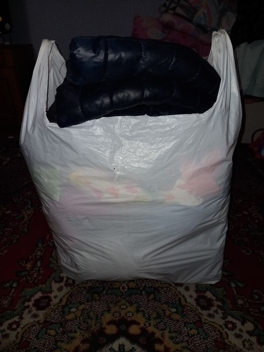 Большой пакет вещей для девочки 128-140 см