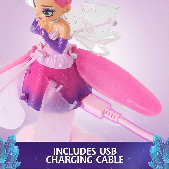 Літаюча фея Magical Flying Doll with Crystal Wings (6068672)