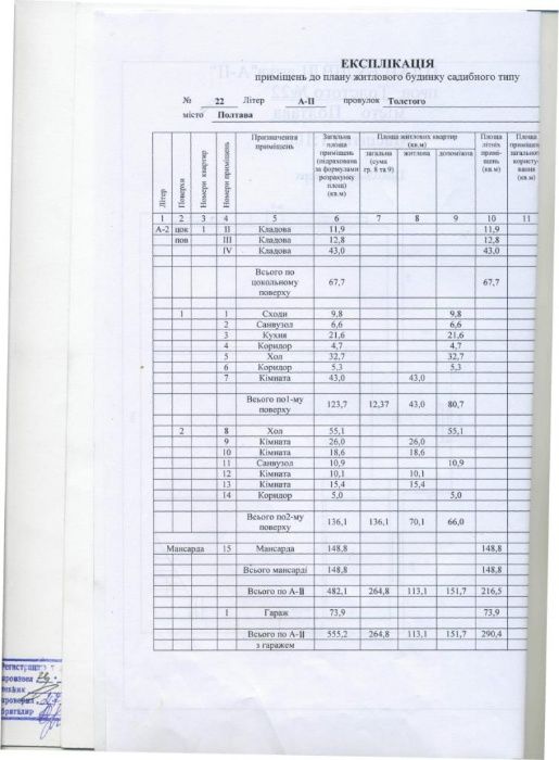 Продам дом, Лесок, 555 м.кв.