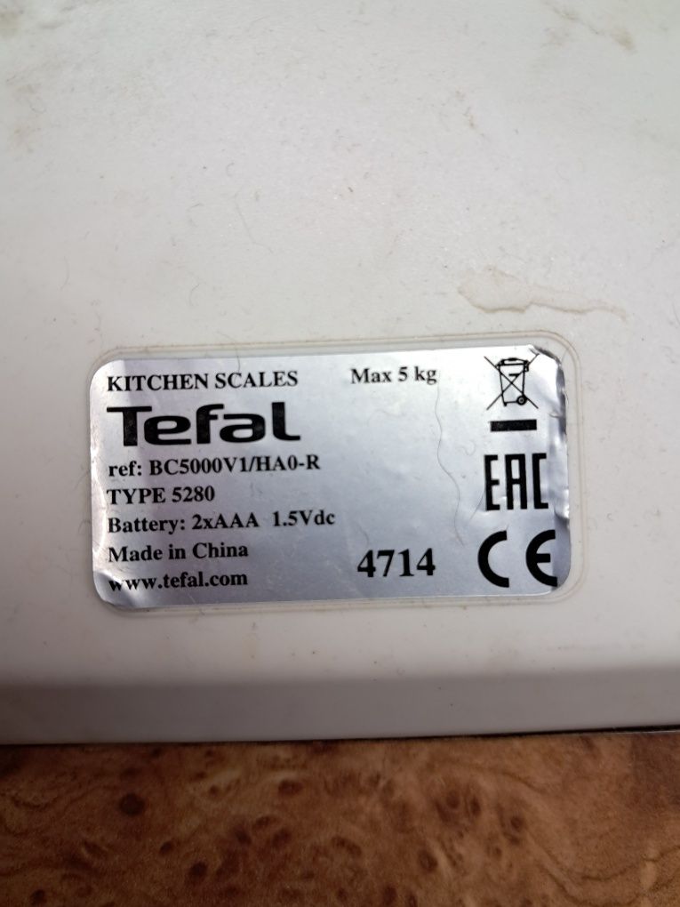 Весы кухонные Tefal