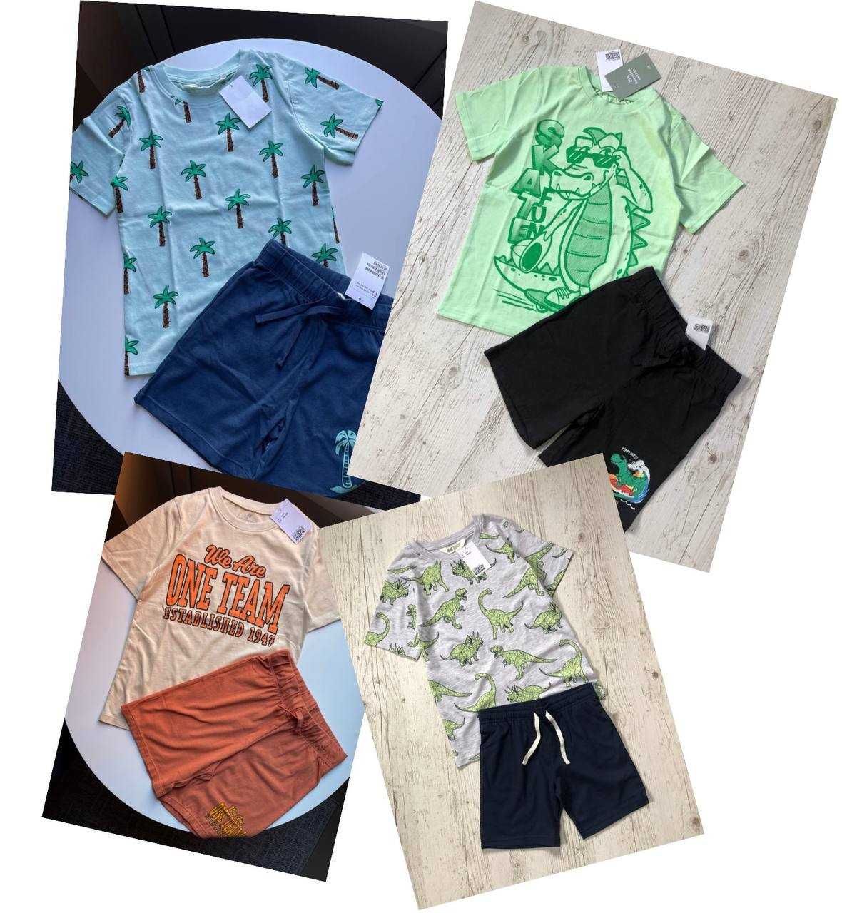 Костюм H&M 7-8 років (122-128см) футболка, шорти, шорты, набор, набір