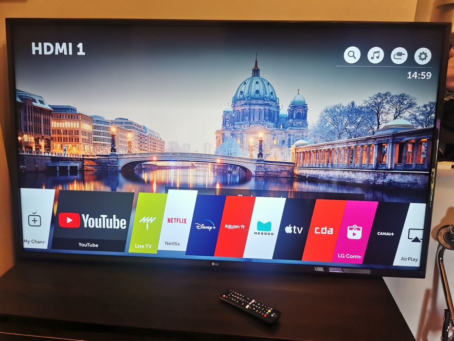 Tv 55 cali LG 4K Ultra HD HDR Smart tv WiFi  2020 rok