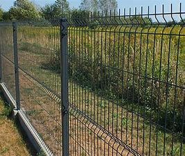 Kompletne ogrodzenie panelowe 4-1,2 słupek 2m obejma x2