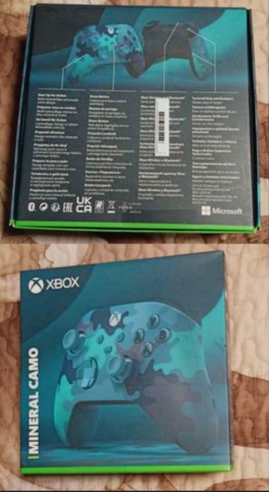 Kontroler Xbox Mineral Camo, wzór moro. Wersja specjalna. Mało używane