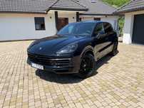 Porsche Cayenne Dociągi, radar, martwe pole, panorama, wentyle