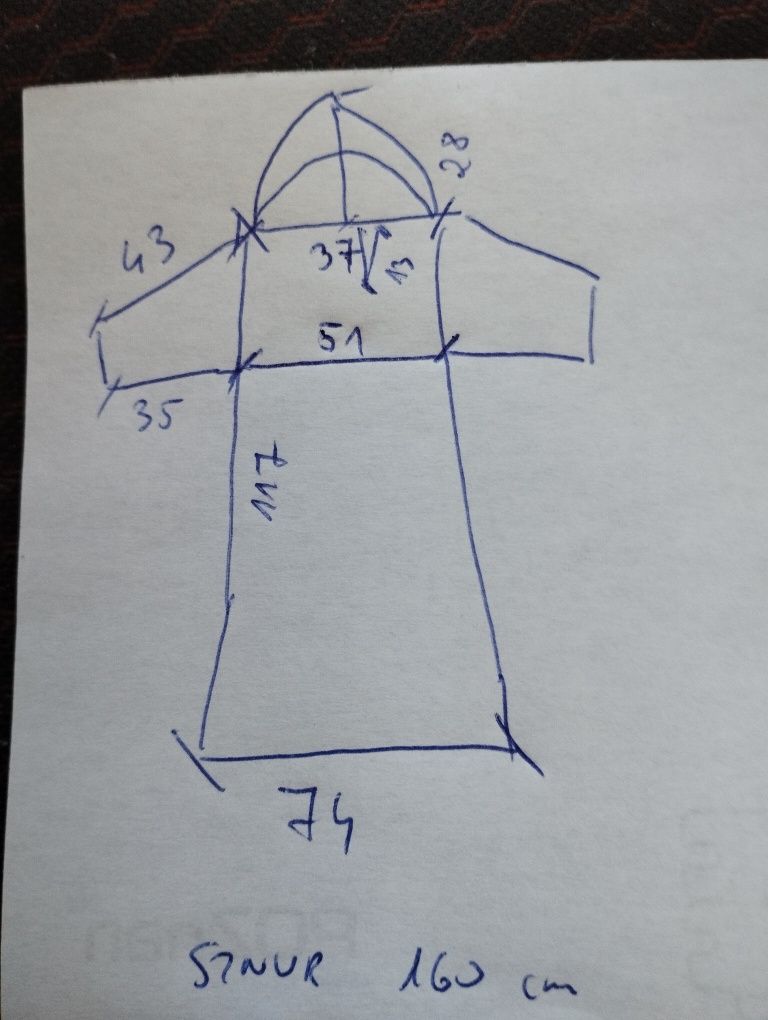 Alba komunijna 117 cm