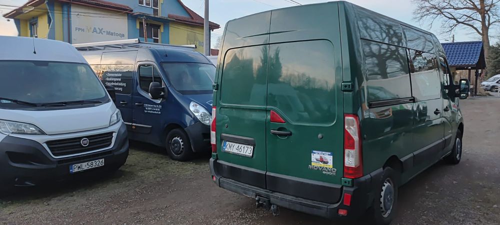 Renault Master doka brygadówka brygadowy 7 osobowy ducato euro 5