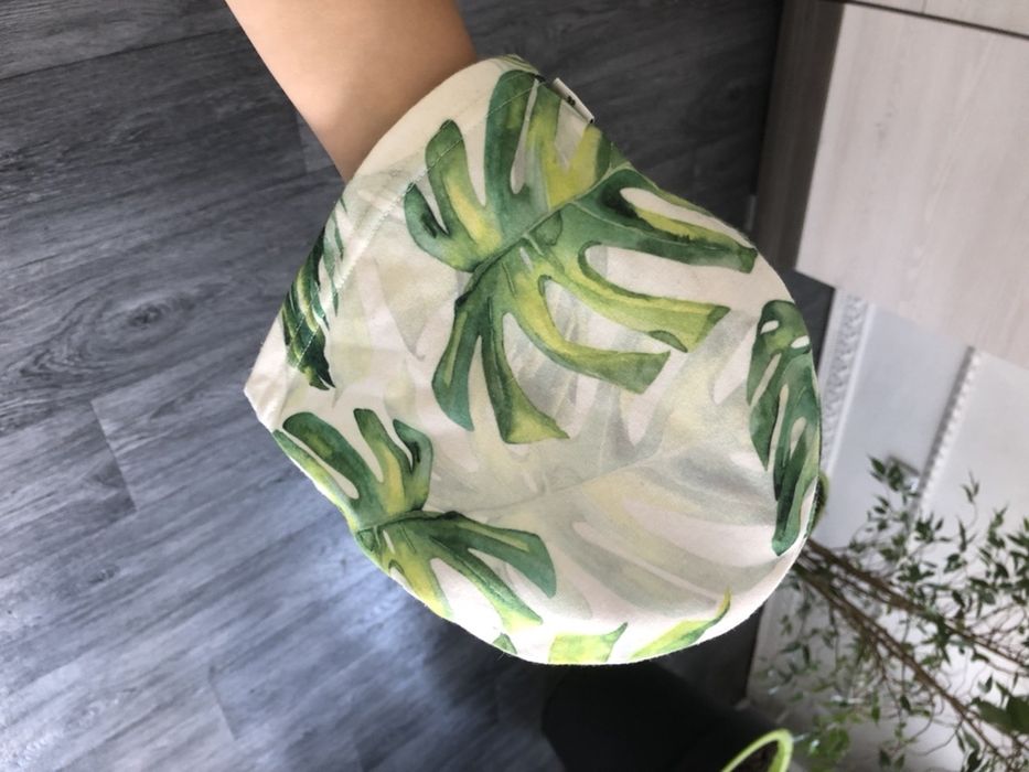 Czapka jesienna wiosenna dziewczeca chlopieca monstera przejsciowa