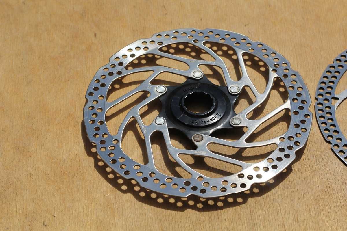 Ротор Shimano RT30M CLock, FORMULA 180mm, Schwalbe SMART, Bontrager