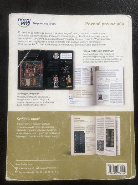 Podręcznik Poznać przeszłość 1 zakres podstaw Nowa Era