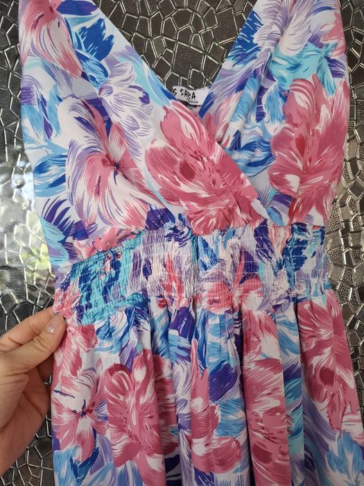 Sukienka maxi CandyTM w kwiaty