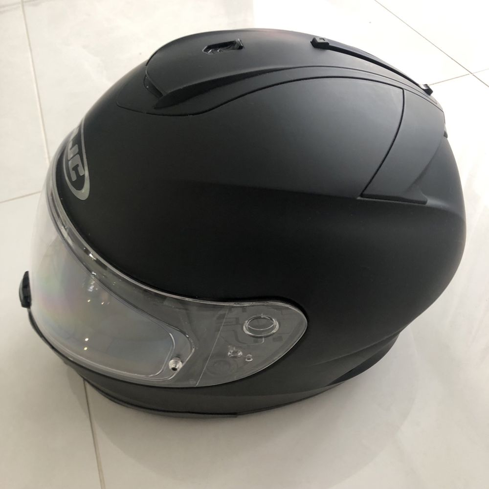 Kask na motor HJC XXL czarny IS-17