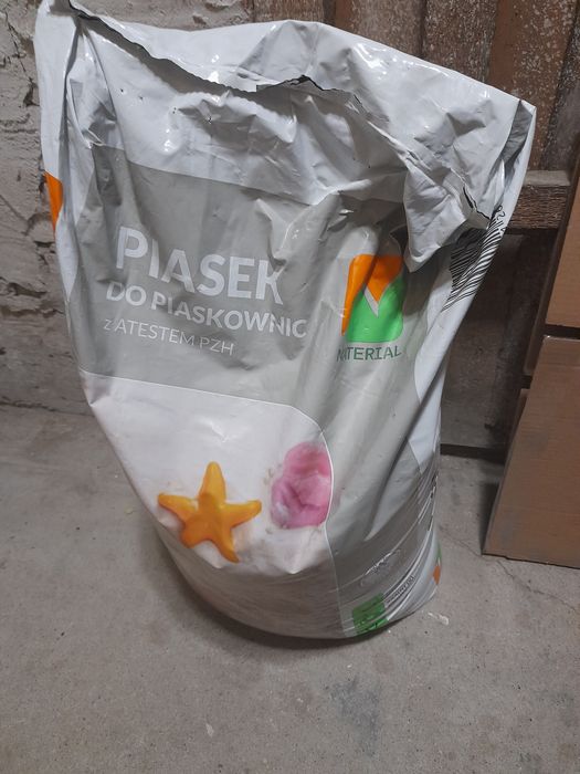Piasek do piaskownicy 20kg