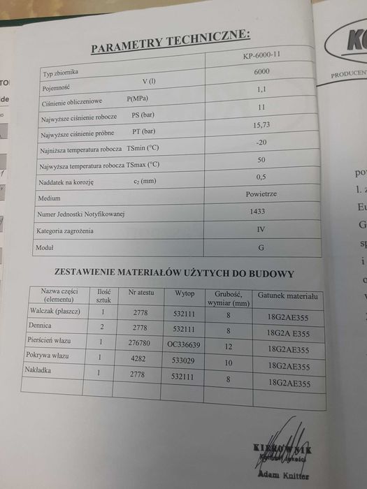 Kompresor śrubowy boge s40 +zbiornik ćiśnieniowy 6000l komino