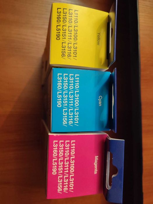 Чорнила Epson L3100/3110/3150 103 Magenta Cyan Yellow комплект