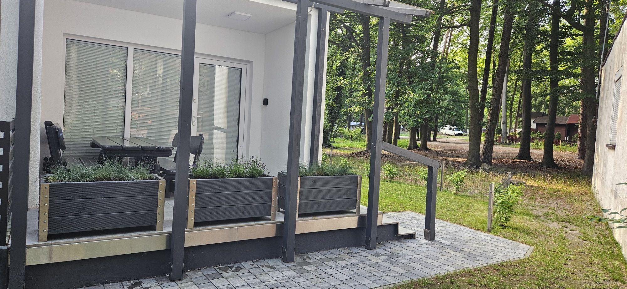 Od 20.08 Skorzęcin domek dwupokojowy, 4 osobowy