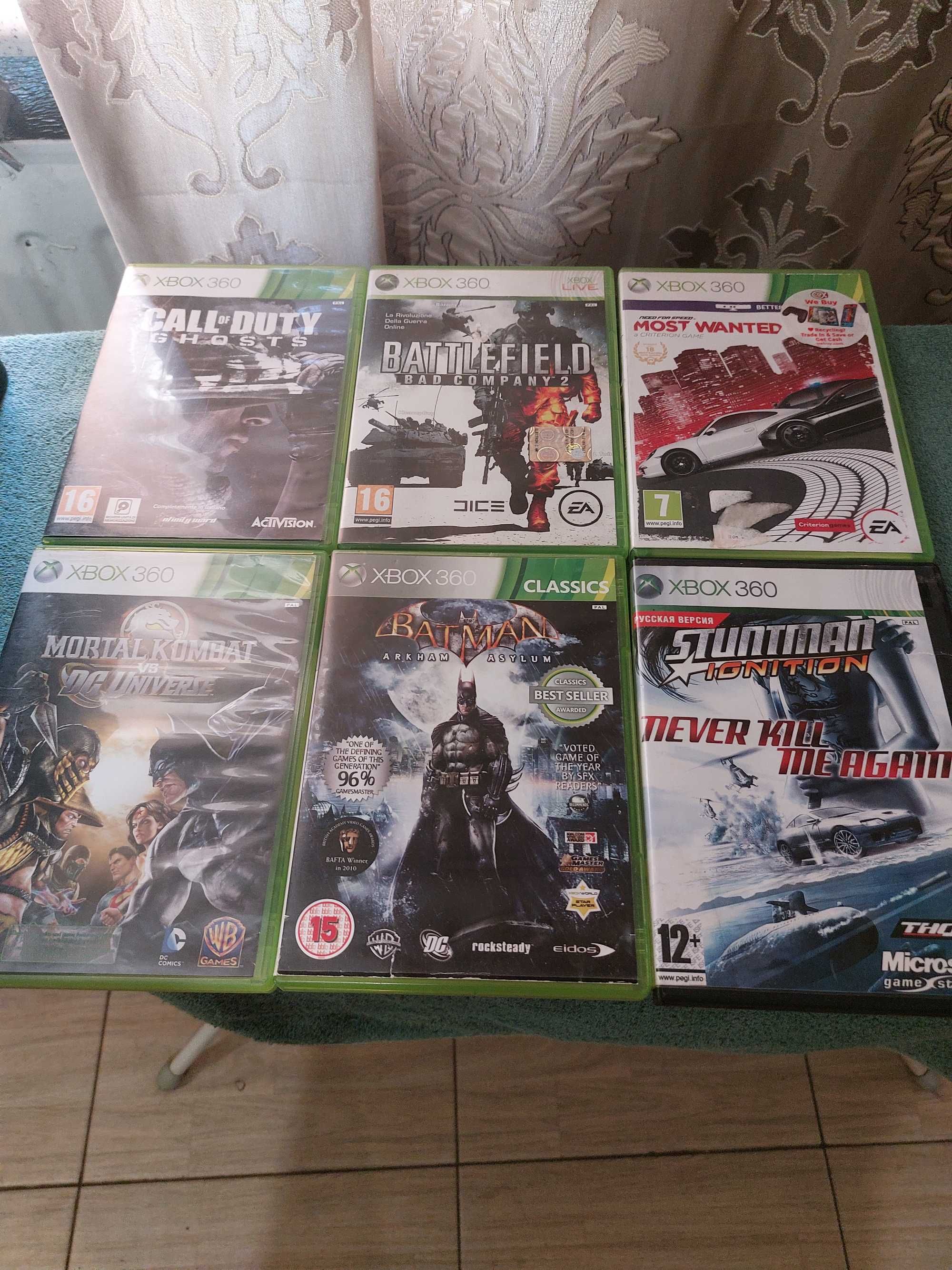 Продам Xbox 360 и 7 игр , Б\У