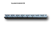 Szczebel stopień antypoślizgowy drabinki do przyczepy 304mm