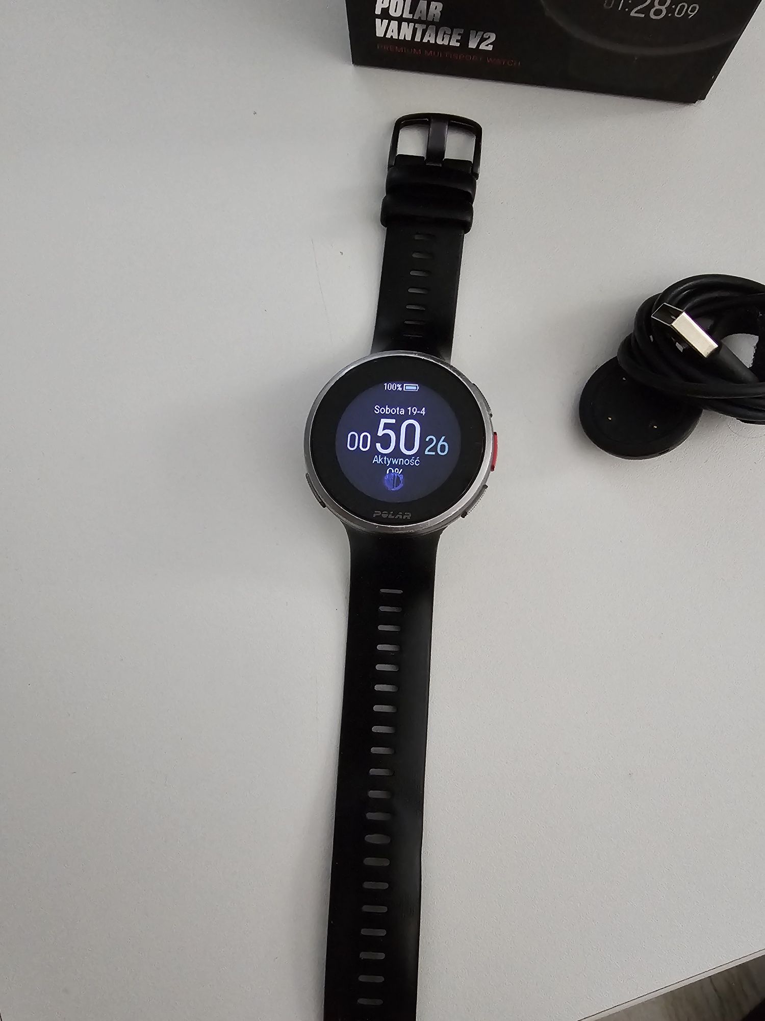 Zegarek POLAR Vantage V2 czarny.