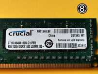 DDR3 8GB CruciaL 12800 -Komputer