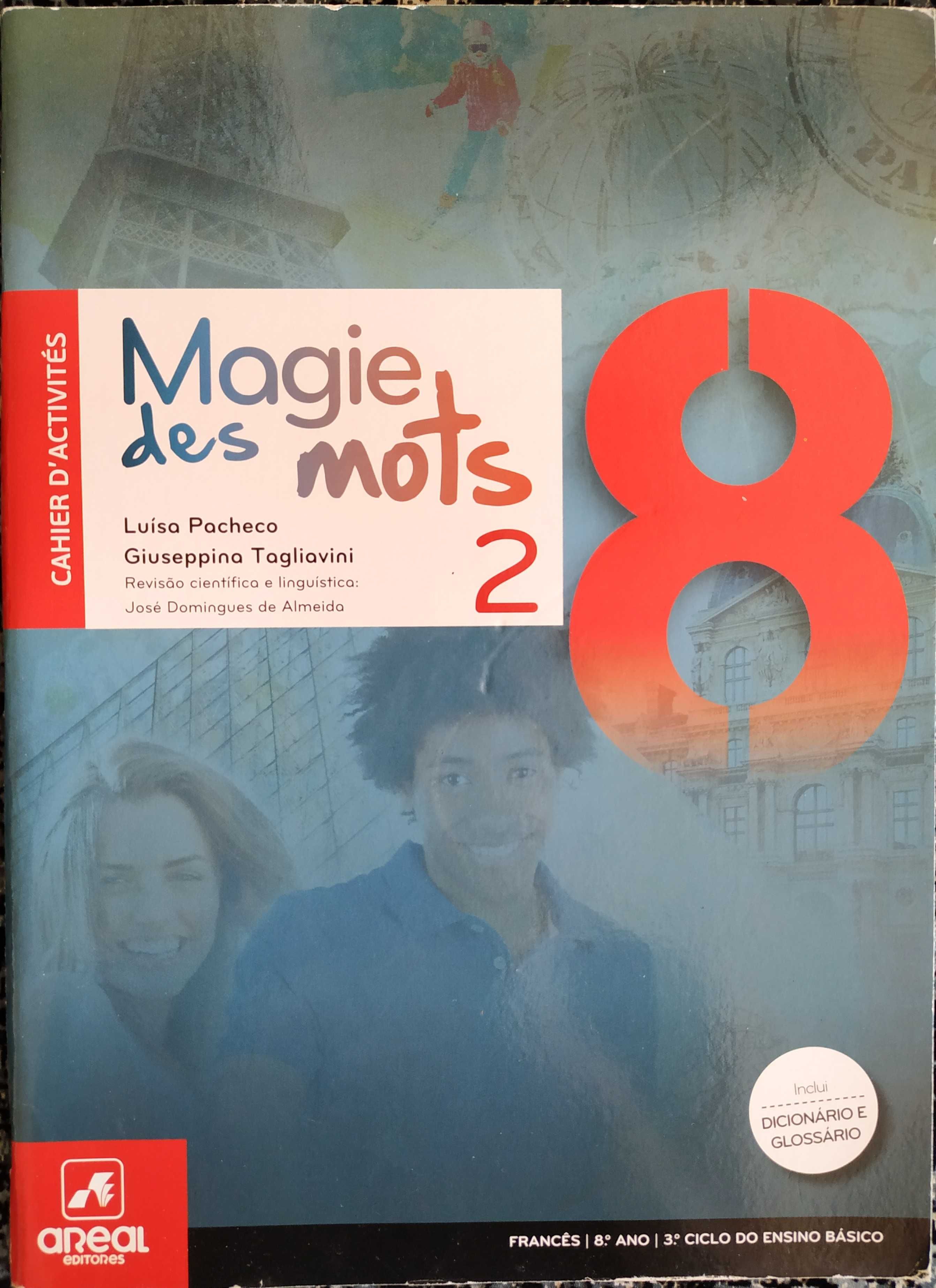 Caderno Atividades Magie des mots 2. 8 ano. Novo.