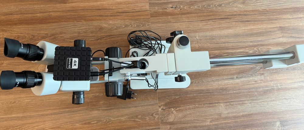 Mikroskop stereoskopowy  SM-4TP + kamera Sony 4K + dodatki