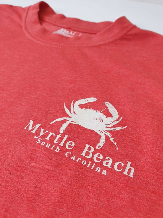 Koszulka T-shirt Nadruk Krab Myrtle Beach South Carolina Mahi Surf Co