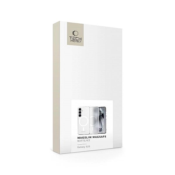 Tech-Protect Magslim Magsafe Galaxy S25 Matte/Ice