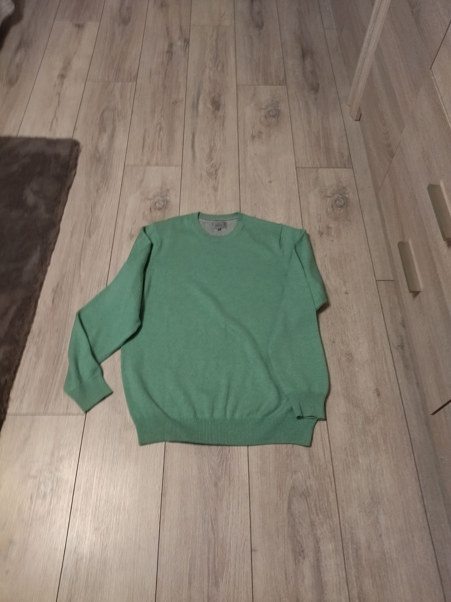 Zielony męski sweter r.L Marks Spencer