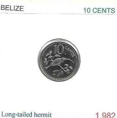 Belize - - - - - Moedas