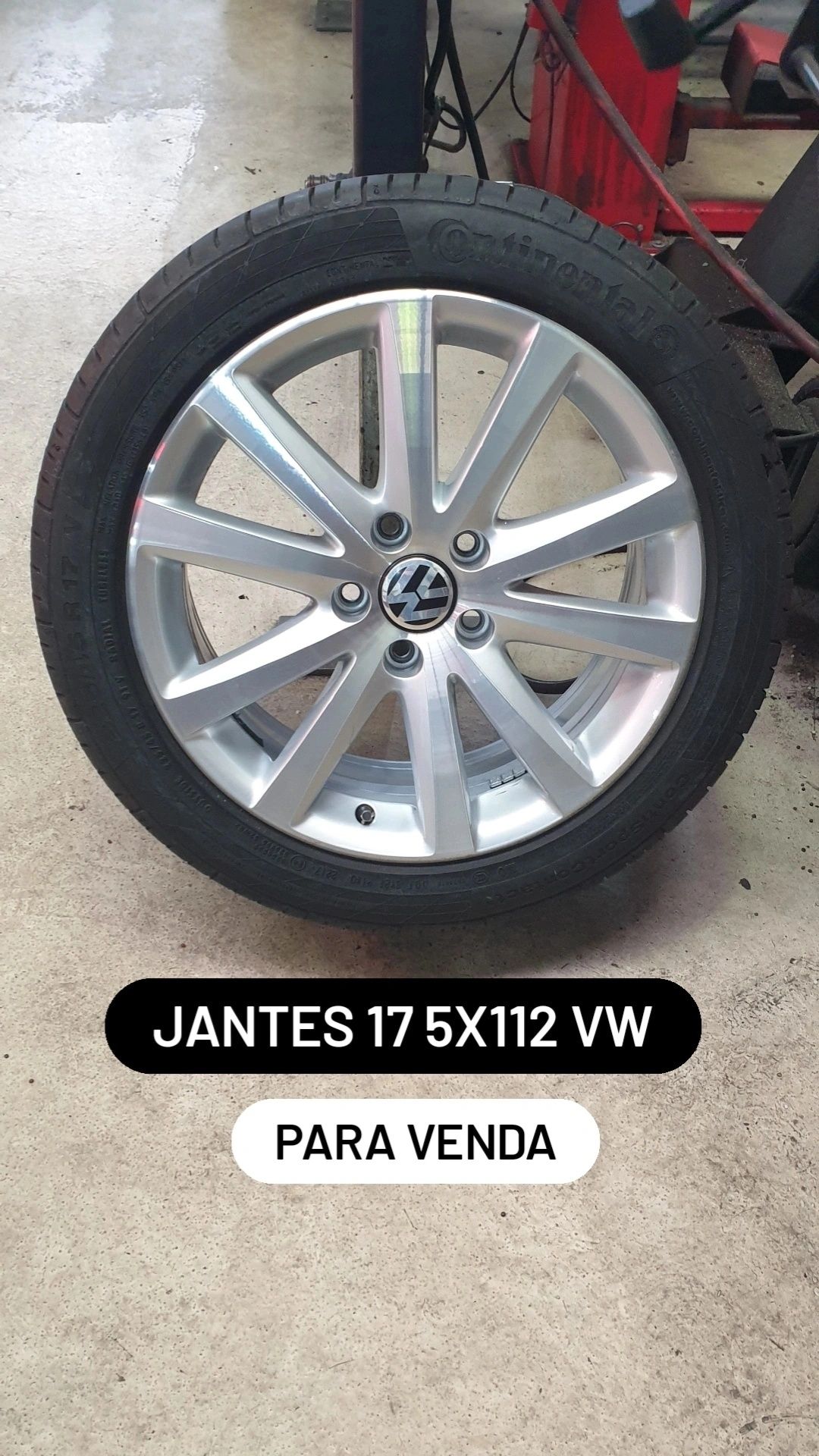 Jantes 17 Volkswagen BBS Originais