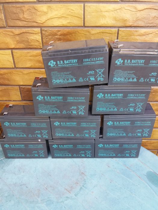 Аккумуляторы гелевые ИБП 12V 9Ah