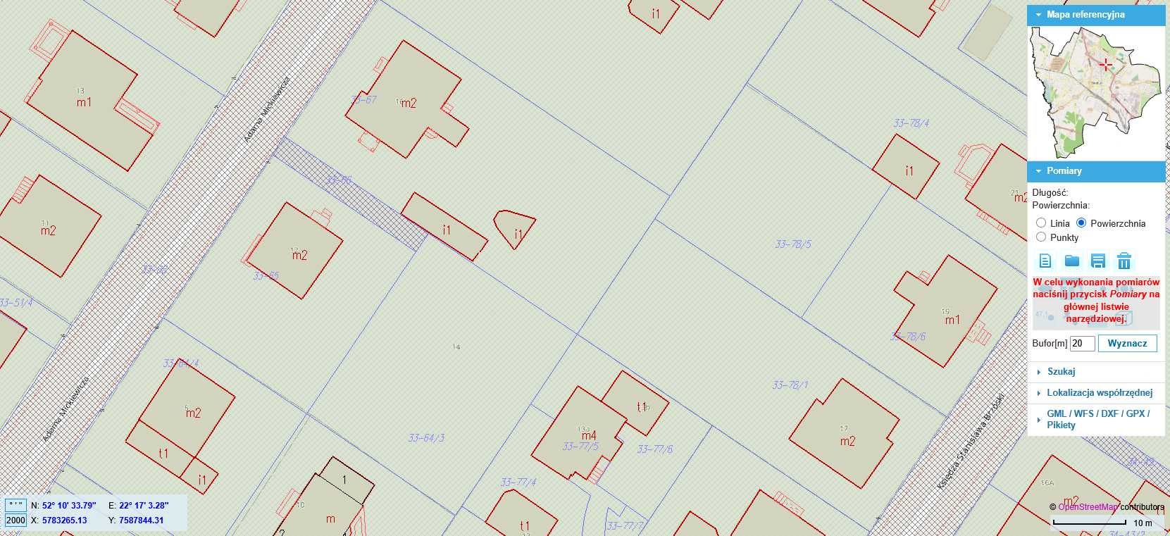 Siedlce - Nowe Siedlce - niezabudowana działka 753m2