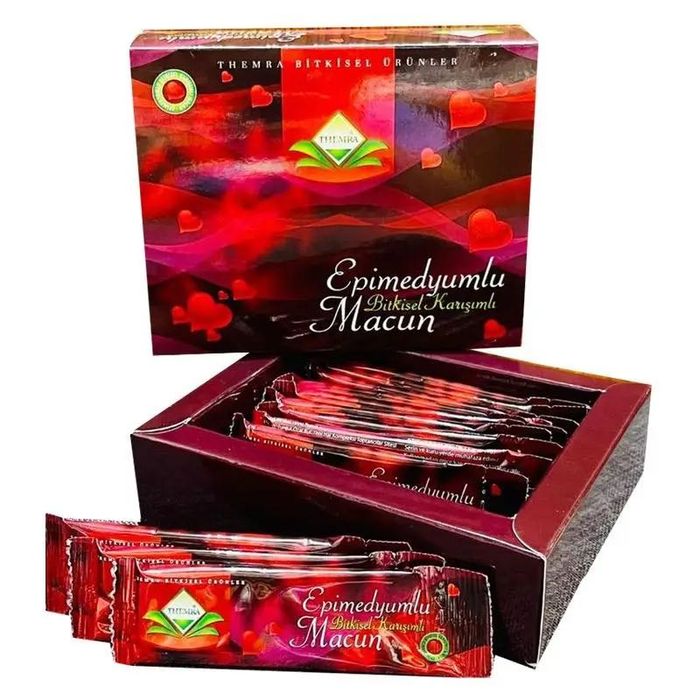 Эпимедиумная паста стики 12шт оригинал Турция temra macun опт розница