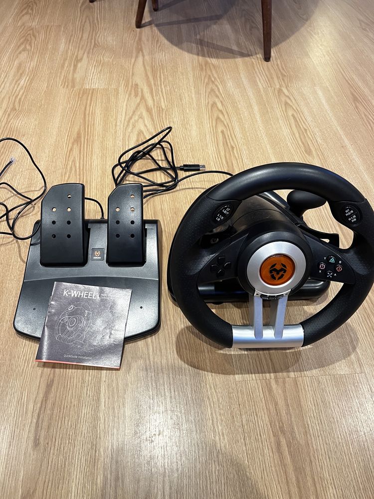 Volante de jogo K-WHeel com garantia 1 ano