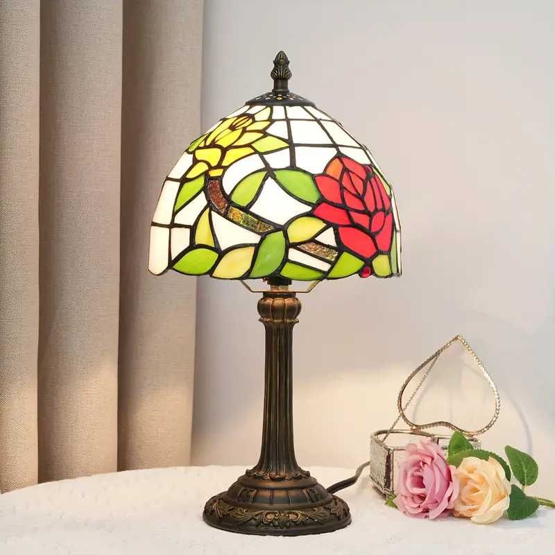 Lampy  witrażowe  w stylu Tiffany, różne rodzaje