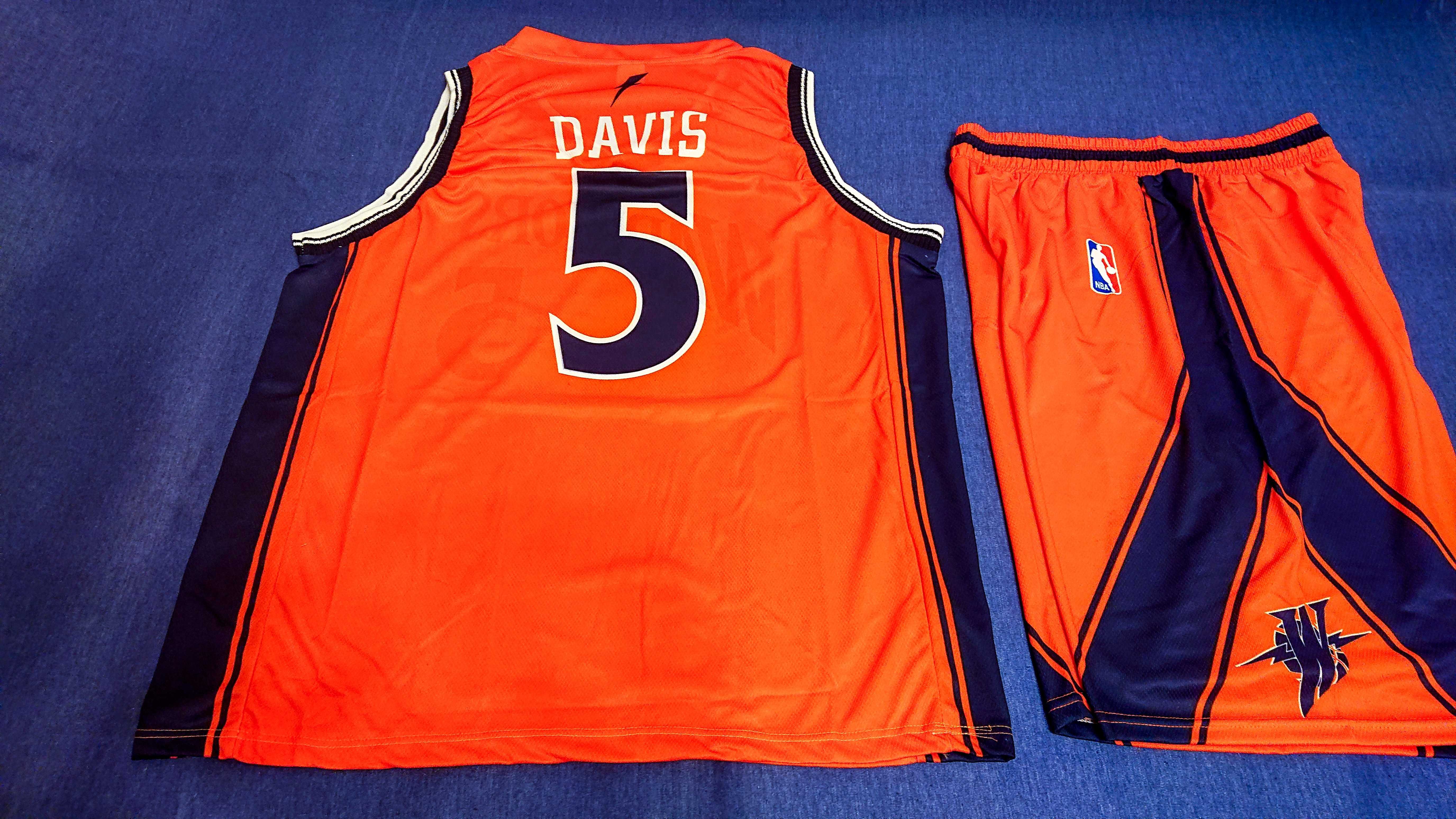 Баскетбольная форма Davis 5 клуба NBA Warriors рост 180 см